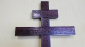 Крест сосна  Узор "Вензель" Н-2,1м																													 от интернет-магазин Эдельвейс-Ритуал.RU