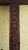 Крест сосна  Узор "Цветок" Н-2,1 																												 от интернет-магазин Эдельвейс-Ритуал.RU